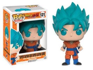 DBZ Resurrection F Funko POP Goku Super Saiyan God Blue - Funko POP!/Pop! Dragon Ball - Little Geek