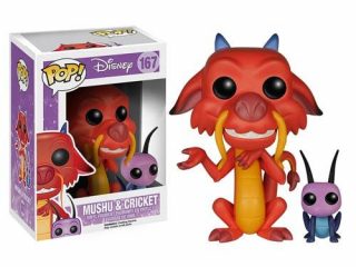 Disney Funko Pop Mushu & Cricket - Funko POP!/Pop! Disney - Little Geek