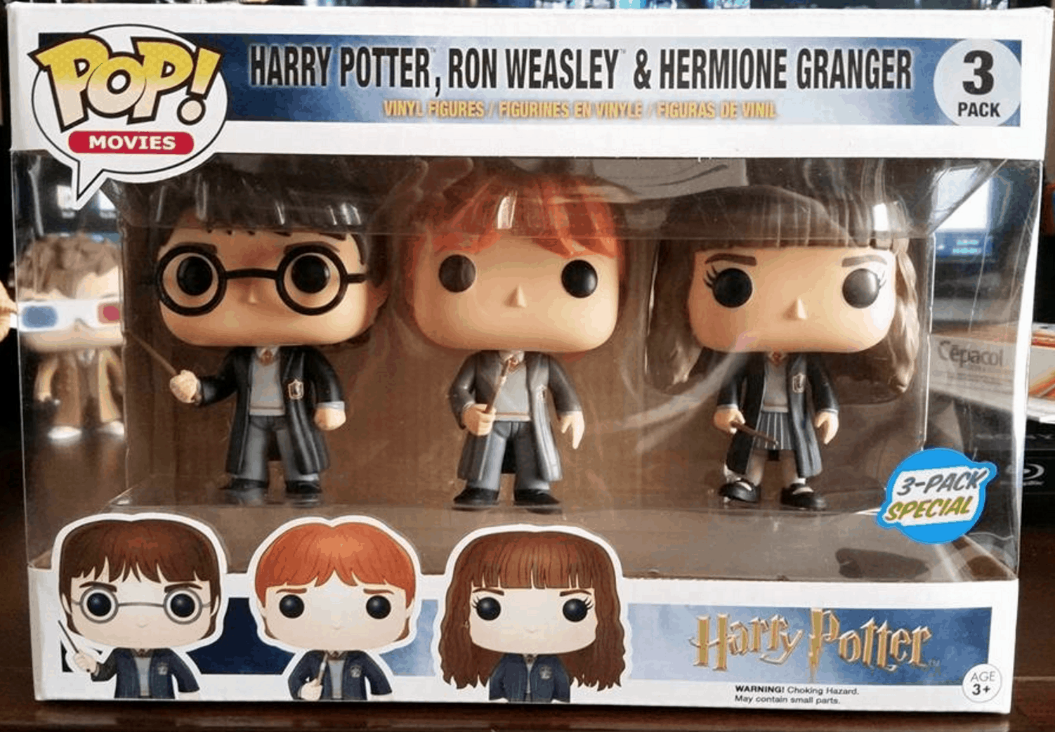 Harry Potter Funko Pop Pack Hogwarts Express & Harry Potter Ron