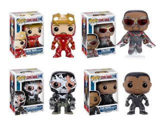 Marvel Captain America Civil War Funko Pop Black Panther - Funko POP!/Pop! Marvel - Little Geek