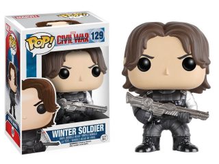 Marvel Captain America Civil War Funko Pop Winter Soldier - Funko POP!/Pop! Marvel - Little Geek