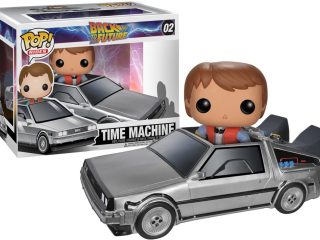 Retour Vers le Futur Funko POP Véhicule avec figurine Delorean avec Marty McFly - Funko POP!/Pop! Cinéma - Little Geek