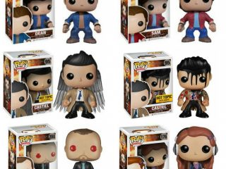 Supernatural Funko POP figurines Pack 2 Pop Sam & Dean - Funko POP!/Pop! Série TV - Little Geek