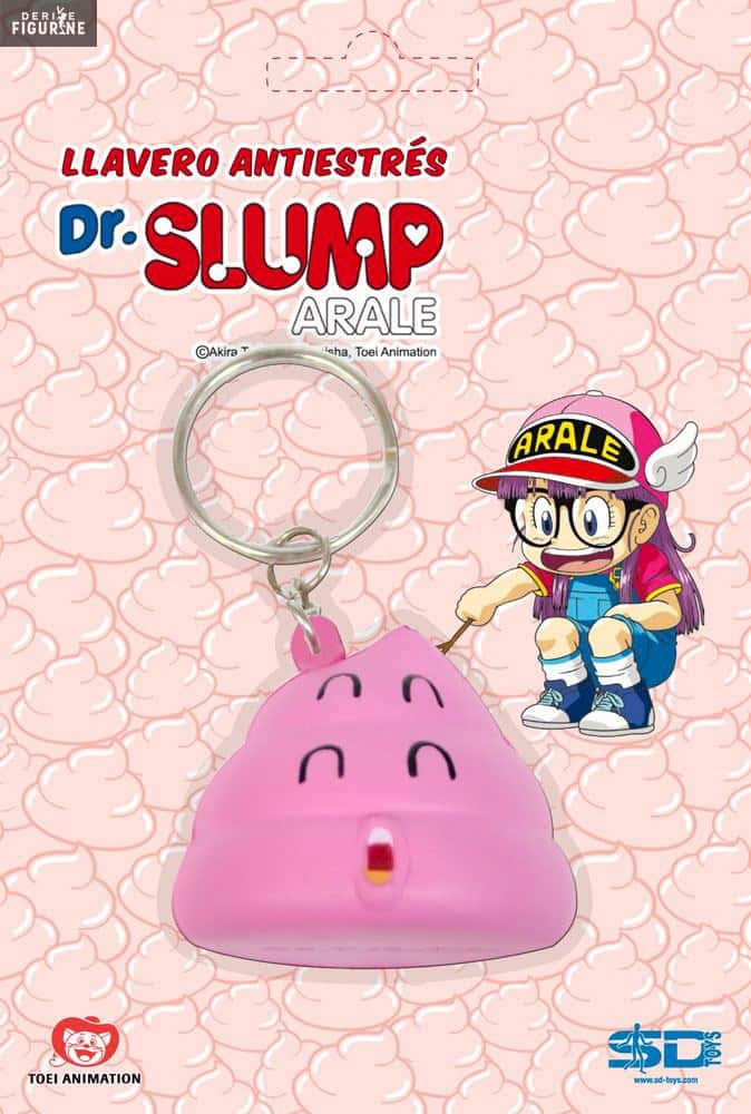 DR Slump unchi 5cm antistress porte cle