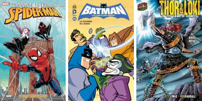 Top 3 des magazines de bandes dessinées